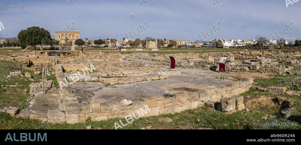 forum, Roman city of Pollentia, Alcudia, Mallorca, Balearic Islands, Spain.