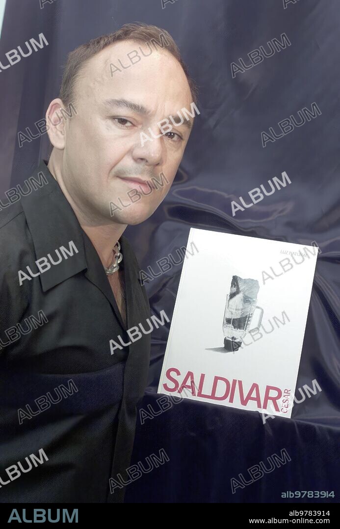 Madrid. 09-17-02. Cesar Saldivar, photographer and author of the book "Luz Natural". Photo Javier Prieto.