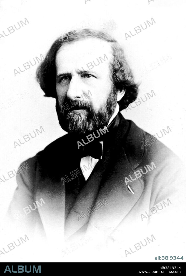 Armand Hippolyte Louis Fizeau (September 23, 1819 - September 18, 1896) was a French physicist. His earliest work was concerned with improvements in photographic processes. He and Foucault collaborated in a series of investigations on the interference of light and heat. In 1849 he was the first person to measure the speed of light on Earth. He used a beam of light reflected from a mirror 5 miles away. The beam passed through the gaps between teeth of a rapidly rotating wheel. The speed of the wheel was increased until the returning light passed through the next gap and could be seen. He calculated the speed of light to be 315,000 km/s. In 1849 he published the first results obtained by his method for determining the speed of light (Fizeau-Foucault apparatus). He was involved in the discovery of the Doppler effect. In 1853 he described the use of the capacitor (then called the condenser) as a means to increase the efficiency of the induction coil. He died in 1896 at the age of 76. His is one of the 72 names inscribed on the Eiffel Tower.