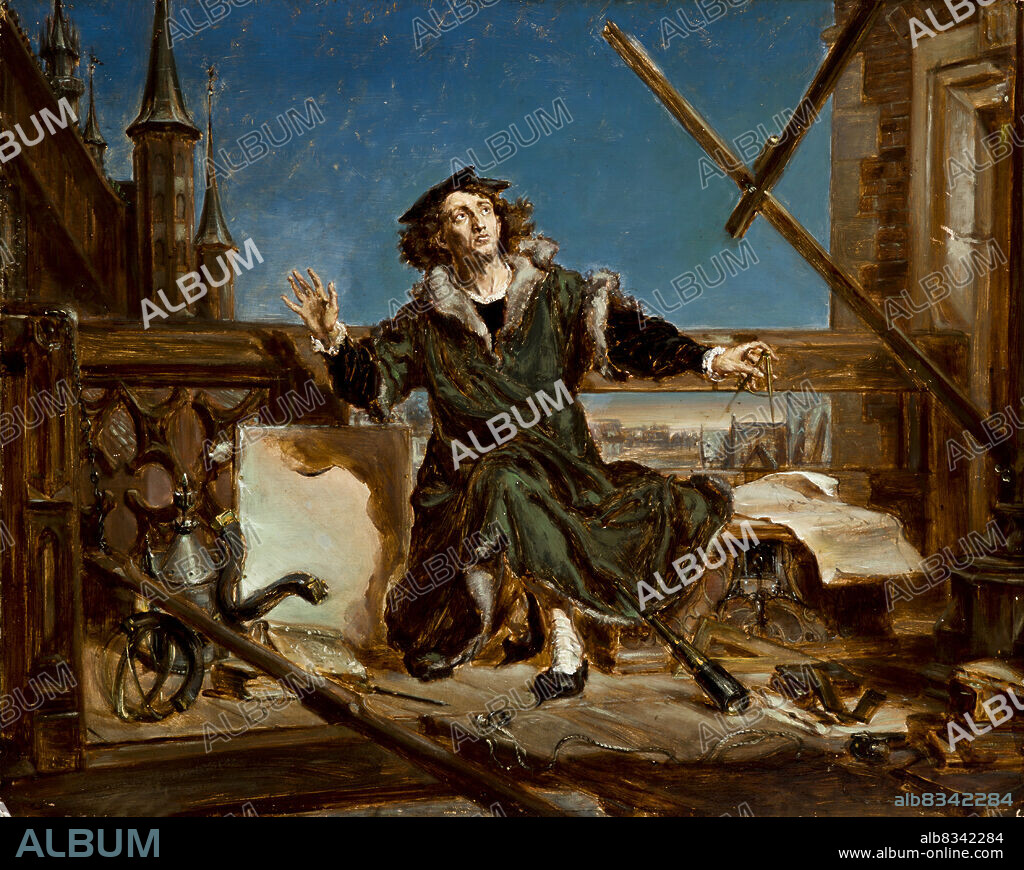 JAN ALOJZY MATEJKO. Astronomer Copernicus, or Conversation with God.