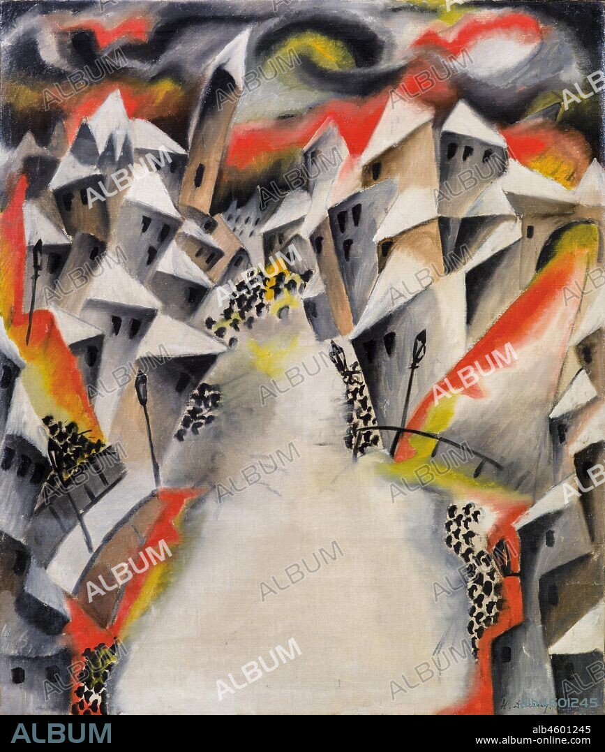 HEINRICH MARIA DAVRINGHAUSEN. Landscape at Ascona.