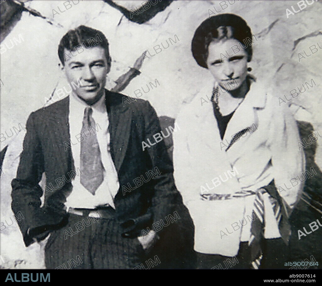 Bonnie and Clyde. Bonnie Elizabeth Parker (October 1, 1910 - May 23, 1934) and Clyde Chestnut Barrow (March 24, 1909 - May 23, 1934) were an American criminal couple who travelled the Central United States with their gang during the Great Depression, known for their bank robberies, although they preferred to rob small stores or rural funeral homes. Their exploits captured the attention of the American press and its readership during what is occasionally referred to as the "public enemy era" between 1931 and 1934.