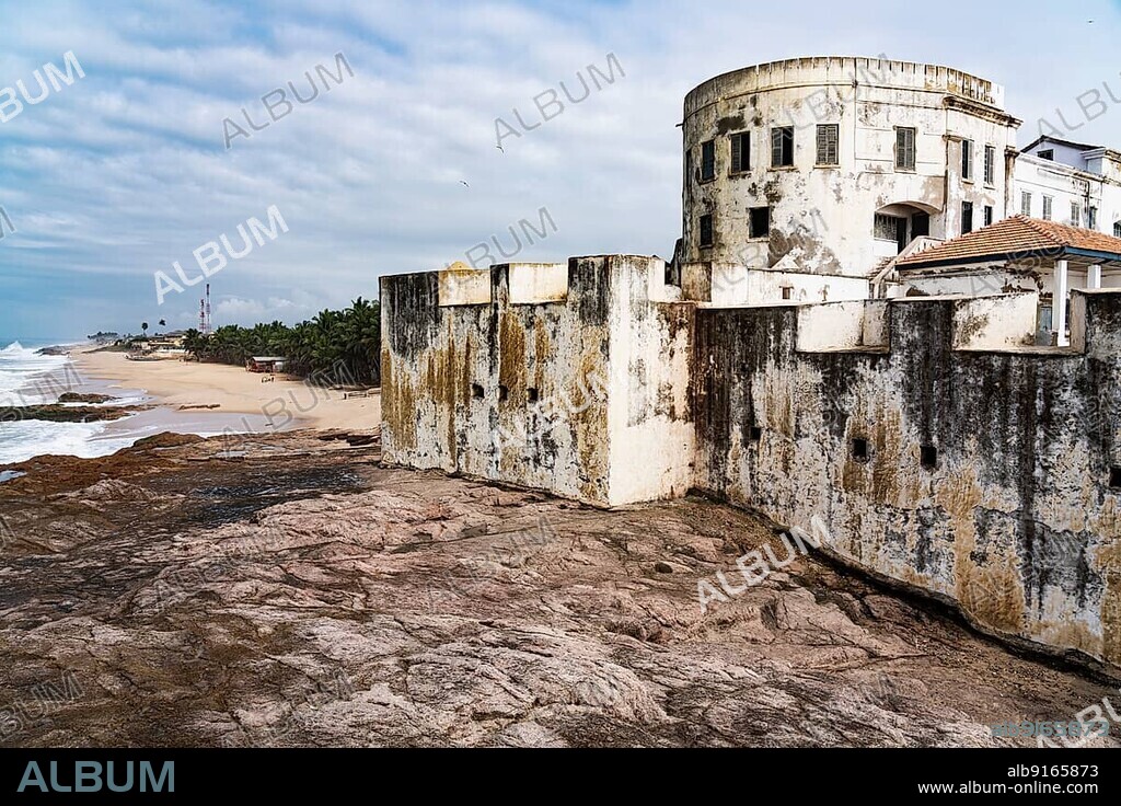 Slave castle, fortress, Cape Coast Castle, historic fort, Gold Coast, UNESCO World Heritage Site, Cape Coast, Ghana, Africa.
