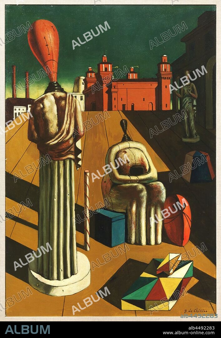 GIORGIO DE CHIRICO. Le muse inquietanti.