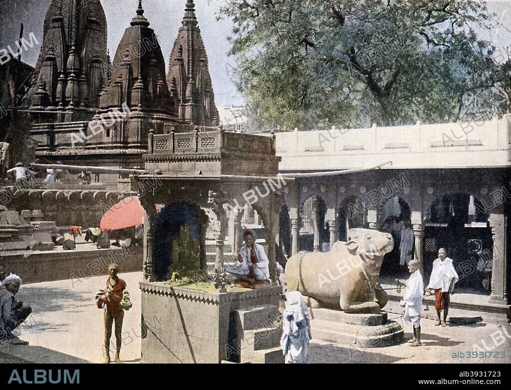 Gyan Bapi (Well of Knowledge), Varanasi, India, c1890. Illustration from Inde, Tombeaux et Monuments Sacres, (a work on Indian tombs and sacred monuments), by L Boulanger, (Paris, c1890).