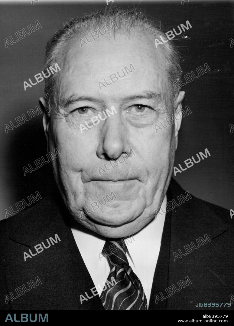 Myron Charles Taylor -- Lawyer, Born: Lyons, N.Y., Jan. 18, 1874, Educated: LL.B., Cornell Univ., 1894.Chairman finance committee, U.S. Steel Corp., 1927-34; chairman board and chief executive officer, 1932-38; (now director and member finance committee)Member Industrial Advisory Board, National Recovery Administration, 1933-35 special ambassador of U.S. and chairman Evian conference on political refugees, 1938; Vice chairman intergovernmental committee on political refugees, 1938-44 personal representative of the President to the Pope, 1939-chairman, board of directors, American relief for Italy, (Nc. ***** January 2, 1947. (Photo by Wide World Photos).