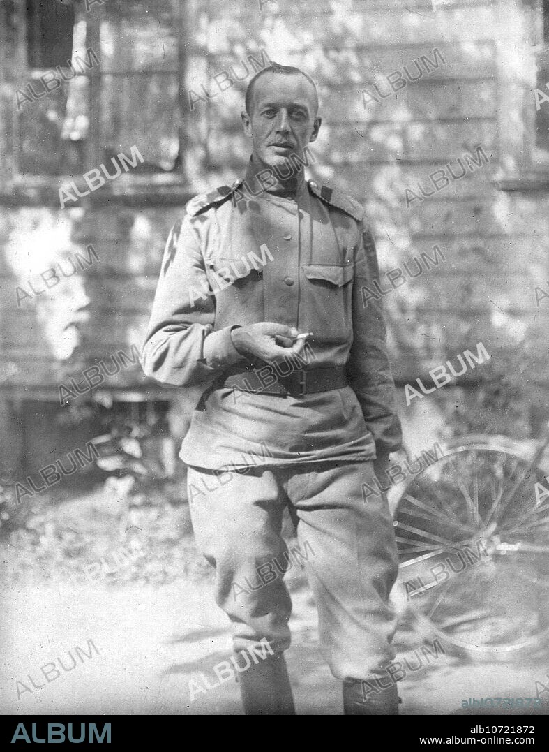 Mikhail Alekseevich Pavlov's Brother, Pyotr, a Military Officer, 1910-1919. Part of a collection from the family archive of prominent geologist Mikhail Alekseevich Pavlov (1884-1938). The photographs date from approximately 1875-1929. They depict Pavlov's geological expeditions in Siberia and the Far East, expedition participants, views of nature, Pavlov during his school and university years, and his family members in various years. V.K. Arseniev Primorsky Regional Unified Museum.
