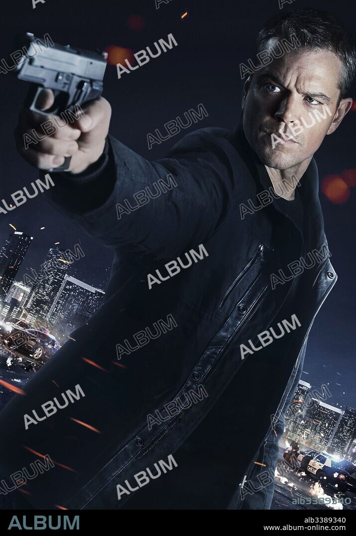 MATT DAMON en JASON BOURNE, 2016, dirigida por PAUL GREENGRASS. Copyright UNIVERSAL PICTURES/THEKENNEDY/MARSHALL COMPANY/CAPTIVATE ENT.