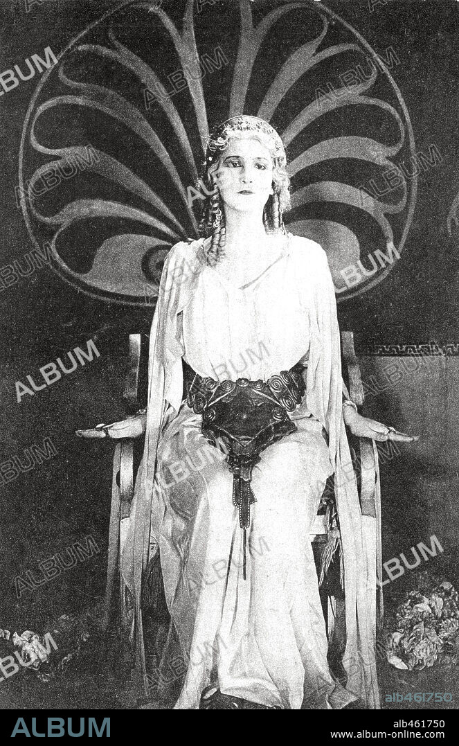 EDY DARCLEA in HELENA, 1924, directed by MANFRED NOA.