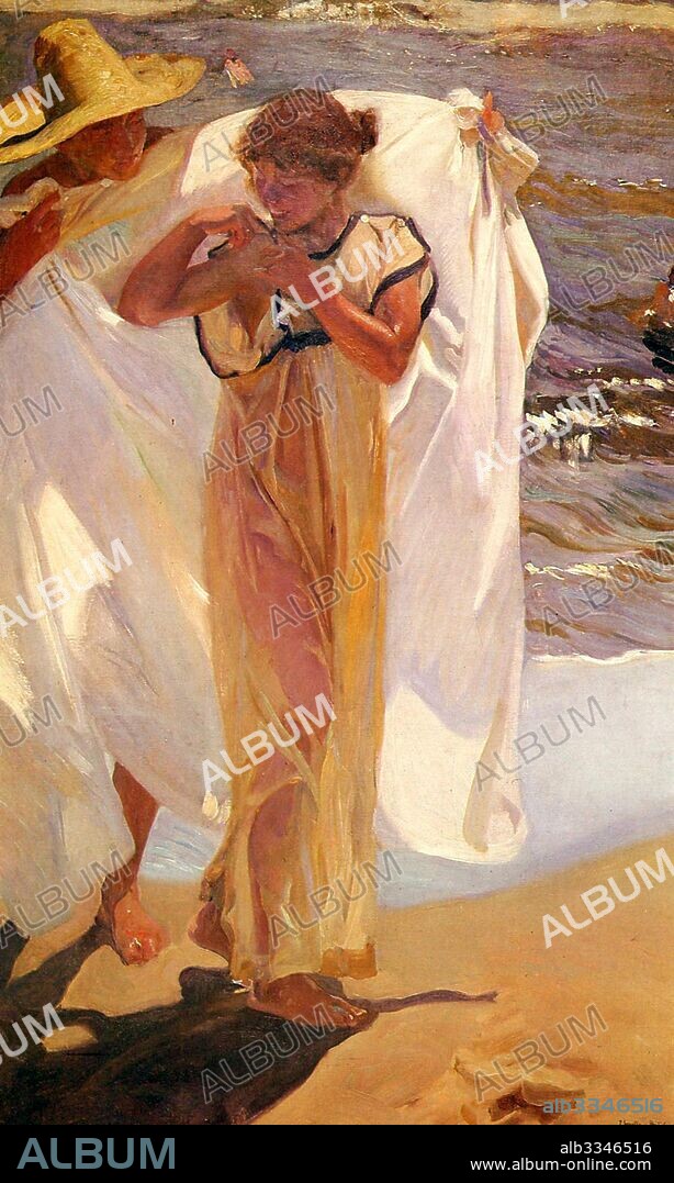 JOAQUIN SOROLLA. After the Bath.