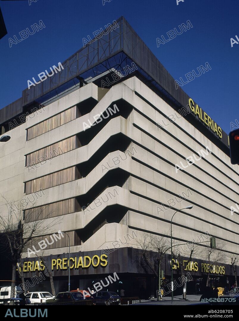 EDIFICIO DE GALERIAS PRECIADOS SITUADO EN LA CALLE GOYA FUE ADQUIRIDO POR EL CORTE INGLES DESDE 1995.