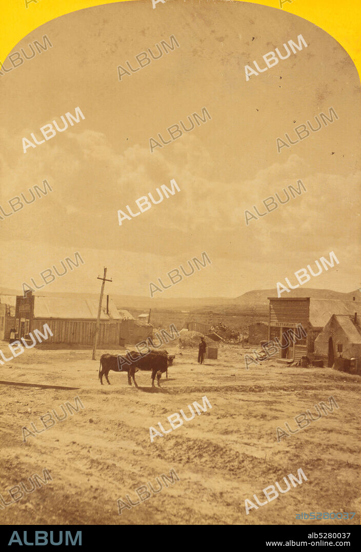 Green River Station, U.P.R.R., Powell, John Wesley (1834-1902), Beaman, E. O. (Elias Olcott) (1837-1876), Holmes, William B., Dellenbaugh, Frederick Samuel (1853-1935), 1871, Colorado River (Colo.-Mexico), United States.