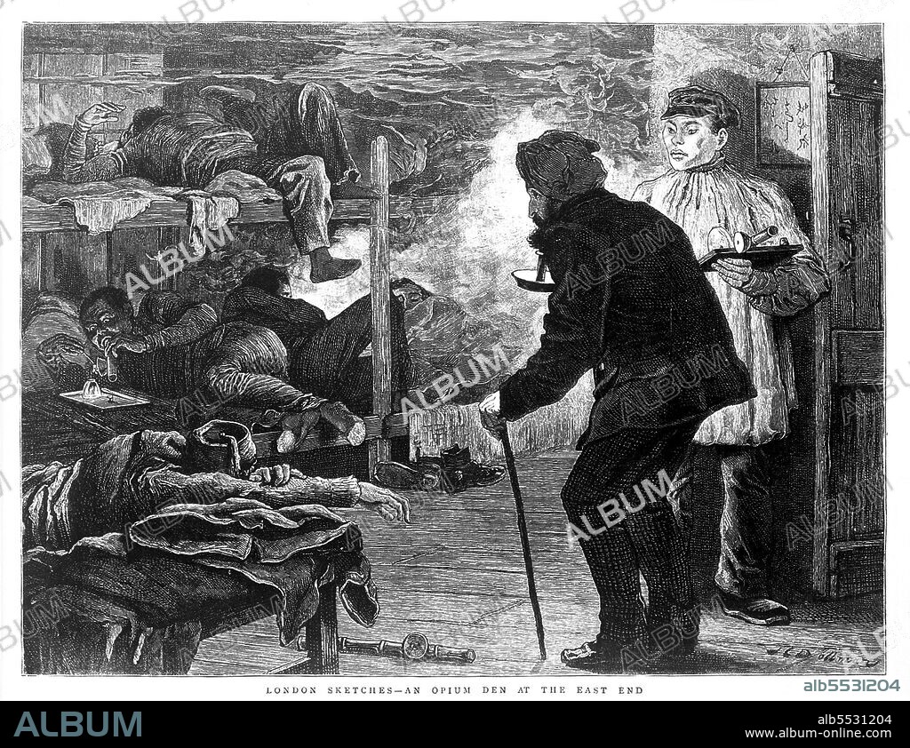 Limehouse, in Stepney, was London's first Chinatown. The Chinese began settling in Limehouse before 1850, arriving as seamen or ship's launderers. By 1890 sailors from Shanghai were colonizing Pennyfields, Amoy Place and Ming Street, while those from Guangzhou (Canton) and southern China chose Gill Street and Limehouse Causeway, slightly further west. From the 1890s the Chinese community in the East End grew in size and spread eastwards, from the original settlement in Limehouse Causeway, into Pennyfields. The area provided for the Lascar, Chinese and Japanese sailors working the Oriental routes into the Port of London. The main attractions for these men were the opium dens, hidden behind shops in Limehouse and Poplar, and also the availability of prostitutes, Chinese grocers, restaurants and seamen's lodging-houses. Hostility from British sailors and the inability of many Chinese to speak English fostered a distinct racial segregation and concentrated more and more Chinese into Limehouse. From the 1970s, London's Chinatown was increasingly established further to the west, in Soho, centred on Gerrard Street.