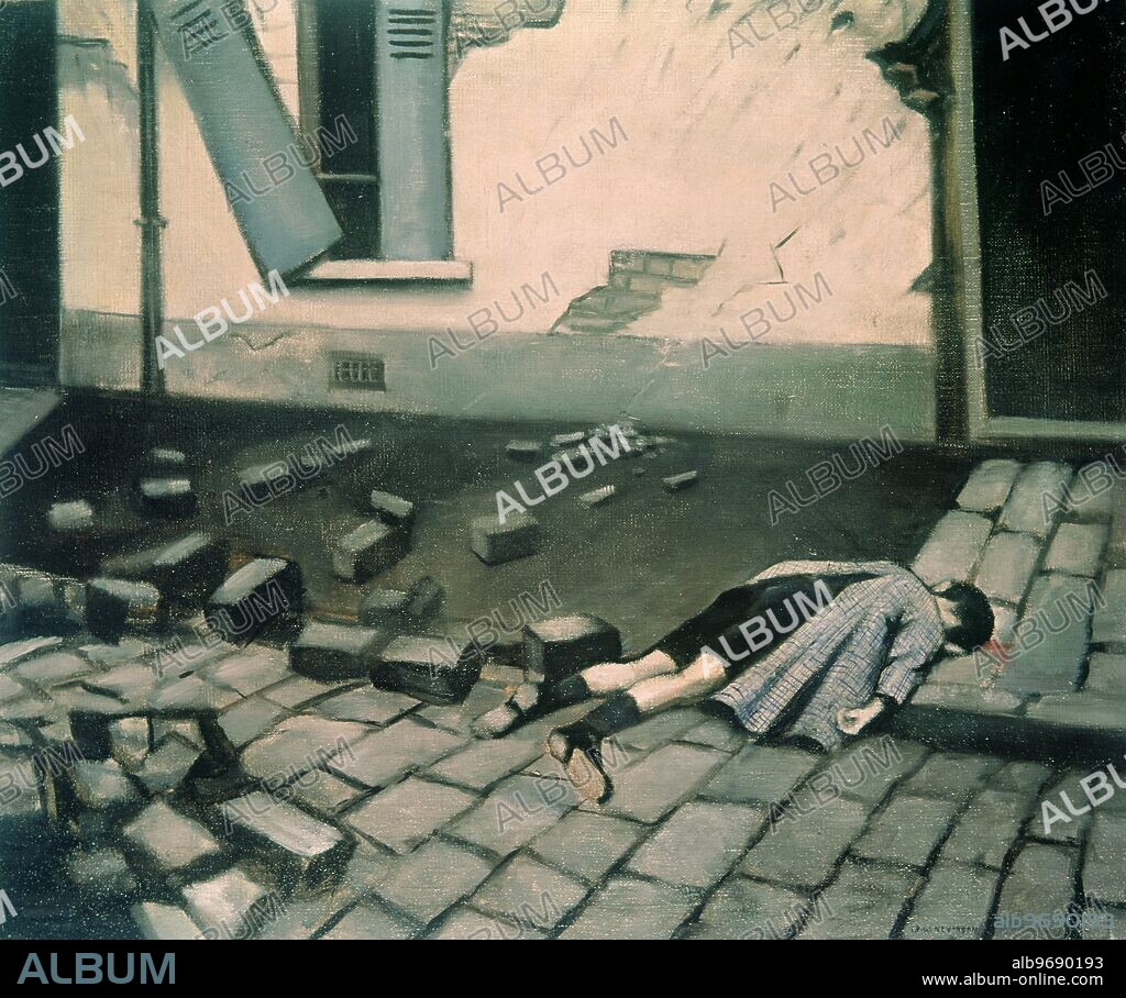 A Taube. by C.R.W. Nevinson (1889-1946). Christopher Richard Wynne Nevinson, (August 13, 1889 - October 7, 1946), was an English painter. He was associated with the vorticists but is perhaps best seen as a futurist. He attended the Slade School of Art before being drafted in World War I, during which he was appointed an official war artist. Â©TopFoto.