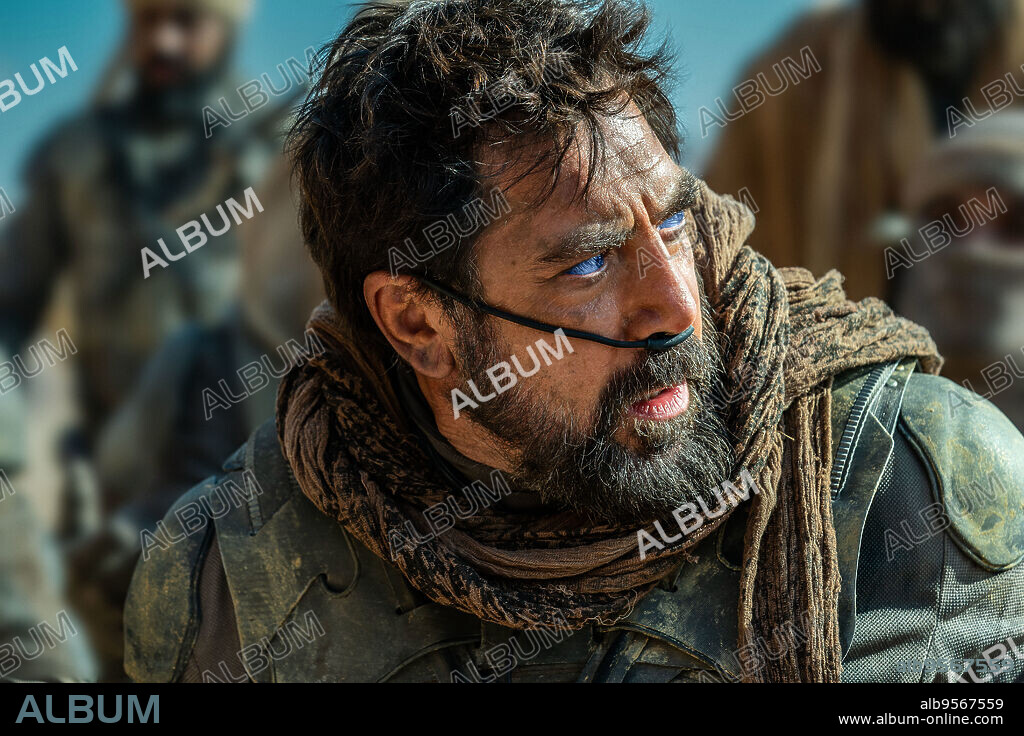 JAVIER BARDEM dans DUNE: PART TWO, 2023, réalisé par DENIS VILLENEUVE. Copyright Legendary Pictures / Warner Bros. / Villeneuve Films / TAVERNISE, NIKO.