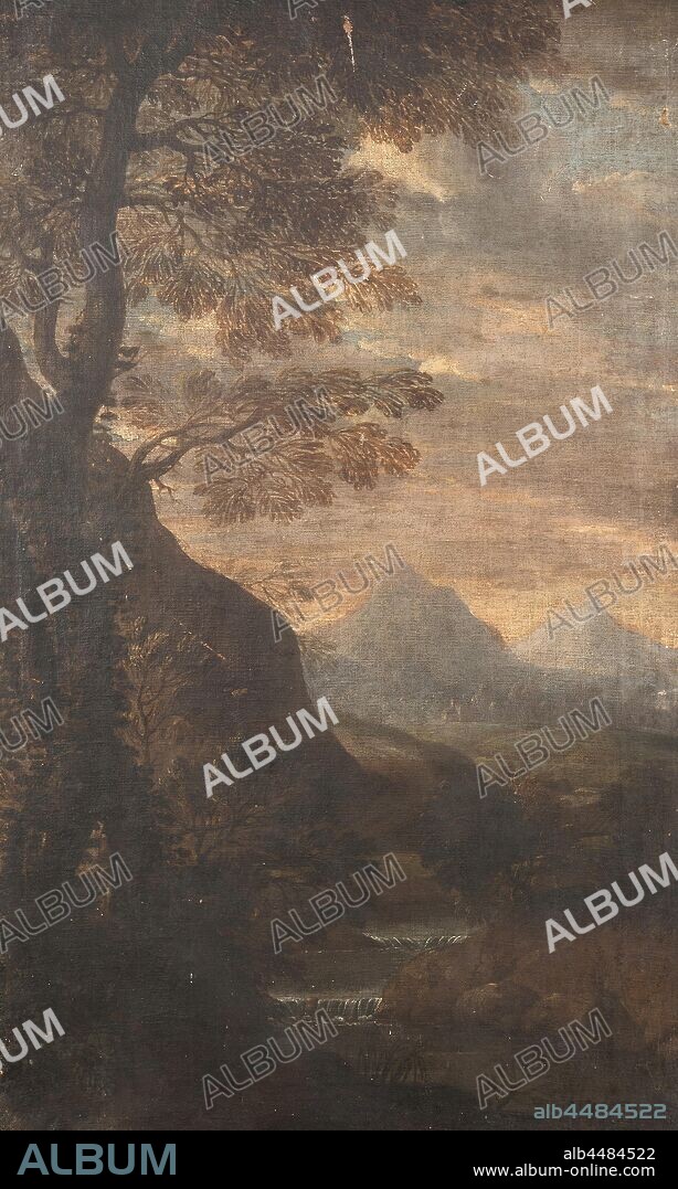 Landscape, Oil on canvas, Height, 116.5 cm (45.8 inches), Width, 67.5 cm (26.5 inches).