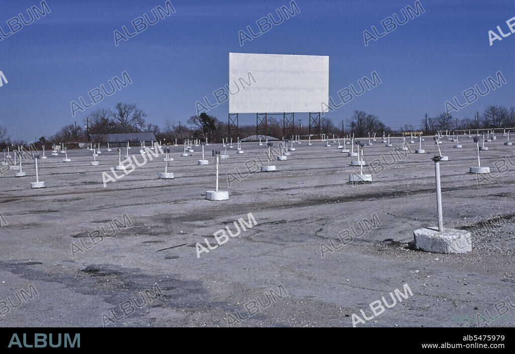 1970s America -  Decker Drive-In, Baytown, Texas 1979.