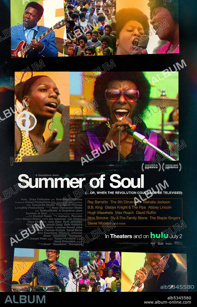 Poster of SUMMER OF SOUL, 2021, directed by QUESTLOVE. Copyright Mass Distraction Media.