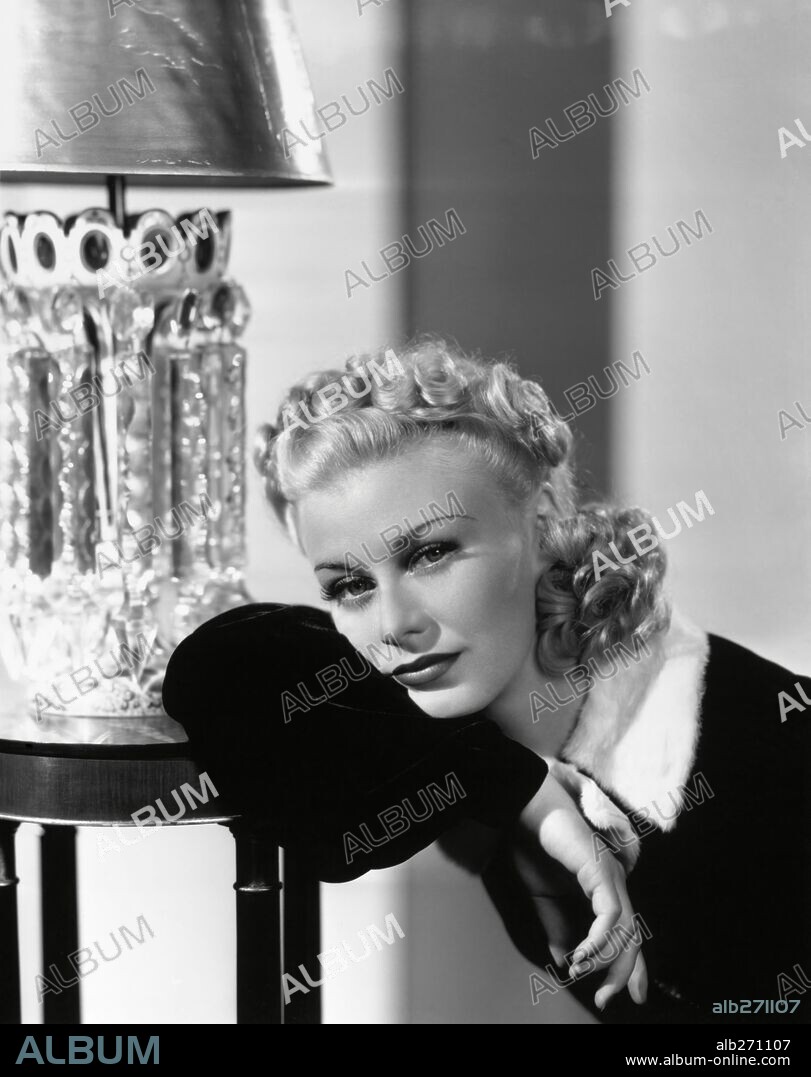 GINGER ROGERS in VIVACIOUS LADY, 1938, directed by GEORGE STEVENS. Copyright RKO.