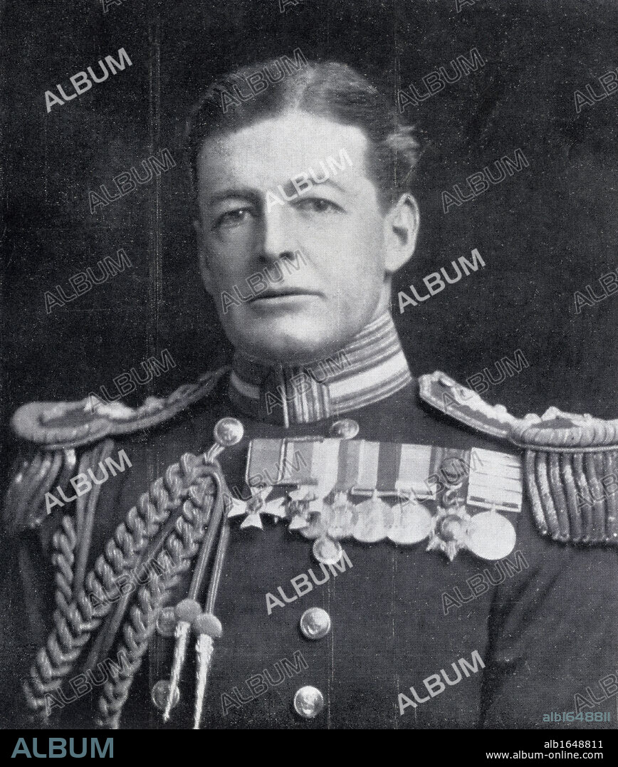 David Beatty, 1st Earl Beatty, 1871 to 1936. Admiral of the fleet in the Royal Navy.