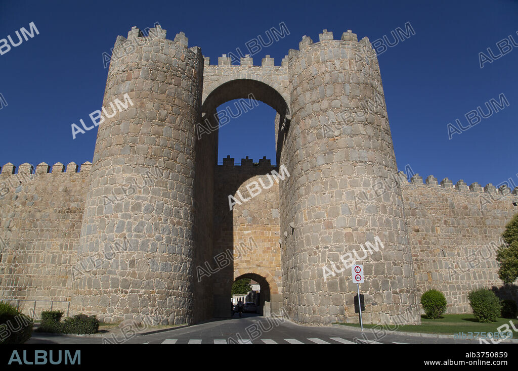 Puerta de Mariscal, Avila, UNESCO World Heritage Site, Castile and Leon, Spain, Europe.