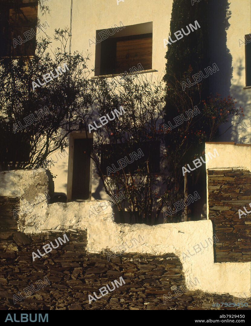 CASA DALI-DETALLE DE ESCALERA.