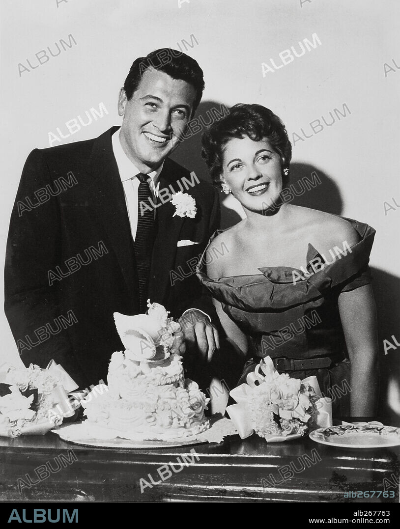 PHYLLIS GATES et ROCK HUDSON.