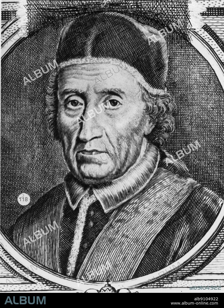 Pope Clement XI 1700-1721. Clement XI (orig. Giovanni Francesco Albani) Italian pope 1700-1721 _1649-1721.