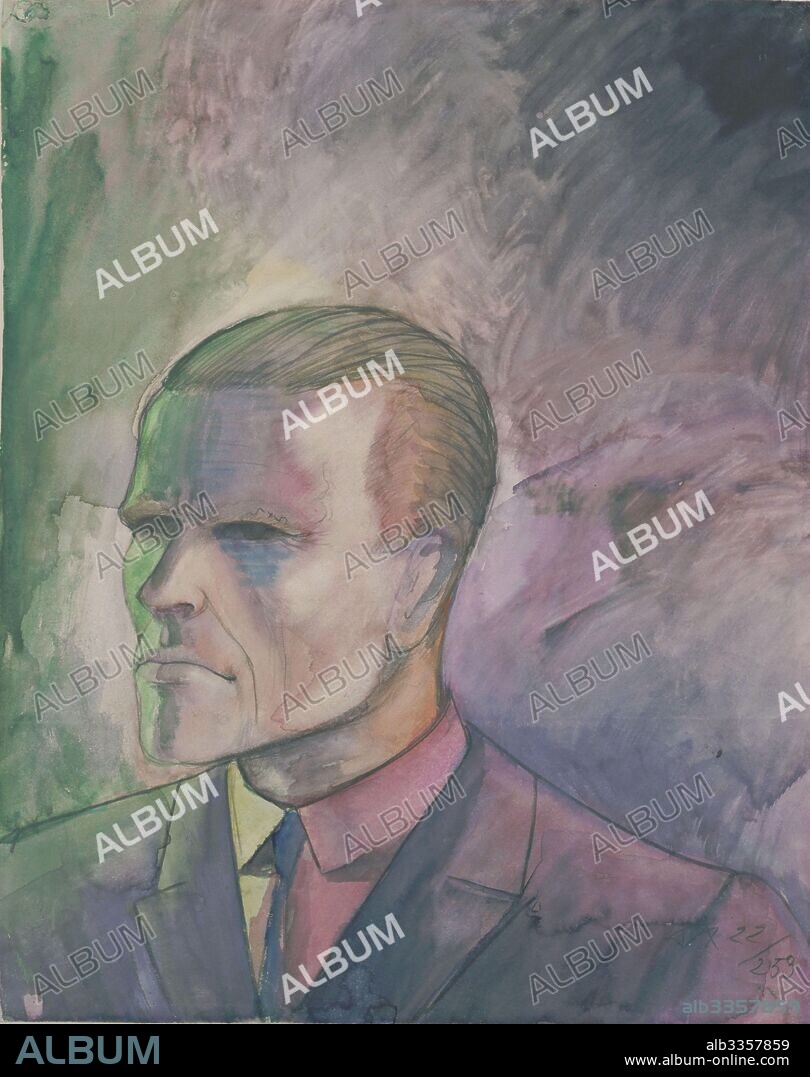 OTTO DIX. Self-Portrait.