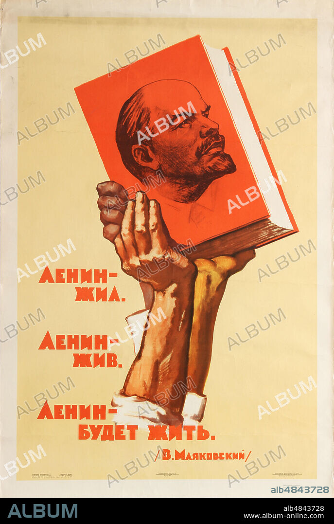 VLADIMIR PETROVICH VLADIMIROV. Lenin lived, Lenin lives, Lenin will live.