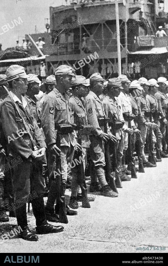 In September 1945, 20,000 British troops of the 20th Indian Division occupied Saigon under the command of General Sir Douglas David Gracey. During the Potsdam Conference in July 1945, the Allies had agreed on Britain taking control of Vietnam south of the 16th parallel (then part of French Indochina) from the Japanese occupiers. Meanwhile, Ho Chi Minh proclaimed Vietnamese independence from French rule and major pro-independence and anti-French demonstrations were held in Saigon. Ho Chi Minh was the leader of the communist Viet Minh. The French, anxious to retain their colony, persuaded Gracey's Commander in Chief, Lord Mountbatten, to authorise Gracey to declare martial law. Fearing a communist takeover of Vietnam, Gracey decided to rearm French citizens who had remained in Saigon. He allowed them to seize control of public buildings from the Viet Minh. In October 1945, as fighting spread throughout the city, Gracey issued guns to the Japanese troops who had surrendered. He used them to help maintain colonial rule. According to some socialist and communist commentaries, this controversial decision furthered Ho Ch Minh's cause of liberating Vietnam from foreigners' rule and precipitated the First Indochina War. French General Leclerc arrived in Saigon in October 1945 to assume authority but it was not until well into the first half of 1946 that enough French troops had arrived to allow General Gracey to return with his troops to India where the 20th Indian Division was disbanded.