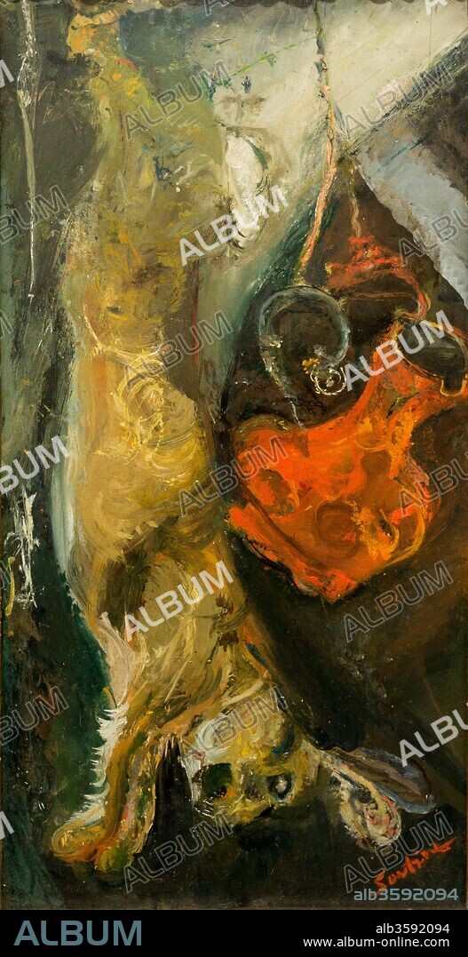 CHAIM SOUTINE. Le Lapin.