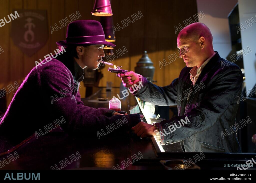 JOSH HARTNETT and WOODY HARRELSON in BUNRAKU, 2010, directed by GUY MOSHE. Copyright PICTURESQUE FILMS.