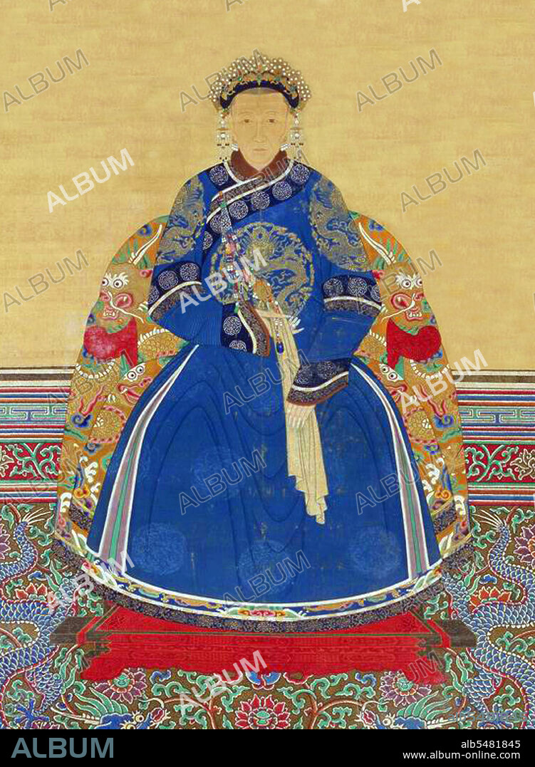 Empress Xiao Gong Ren ( 1660–1723) was an Imperial Consort of the Kangxi Emperor and mother of the Yongzheng Emperor. Her father was Lieutenant-Colonel Wei-wu of the Uya clan, of the Manchu yellow banner corps. In 1678 Uya gave birth to the Kangxi Emperor's fourth surviving son Yin Zhen, the future Yongzheng Emperor. One year later she was granted the title of Imperial Concubine De, meaning 'virtuous'. In 1681 Uya gave birth to another son. In 1682 she was granted the title of Imperial Consort De. In the next five years, Uya gave birth to three daughters. Finally in 1688, she gave birth to her last son. When the Kangxi Emperor died in 1722, her son Yinzhen succeeded to the throne and, as the mother of the reigning emperor, she received the title the 'Empress Dowager Renshou'. In 1723, one year after the death of her husband the Empress Dowager Renshou died of illness. She was 64 years old and was interred in the Jing Ling Mausoleum. She was given the posthumous title of Empress Xiao Gong Ren.