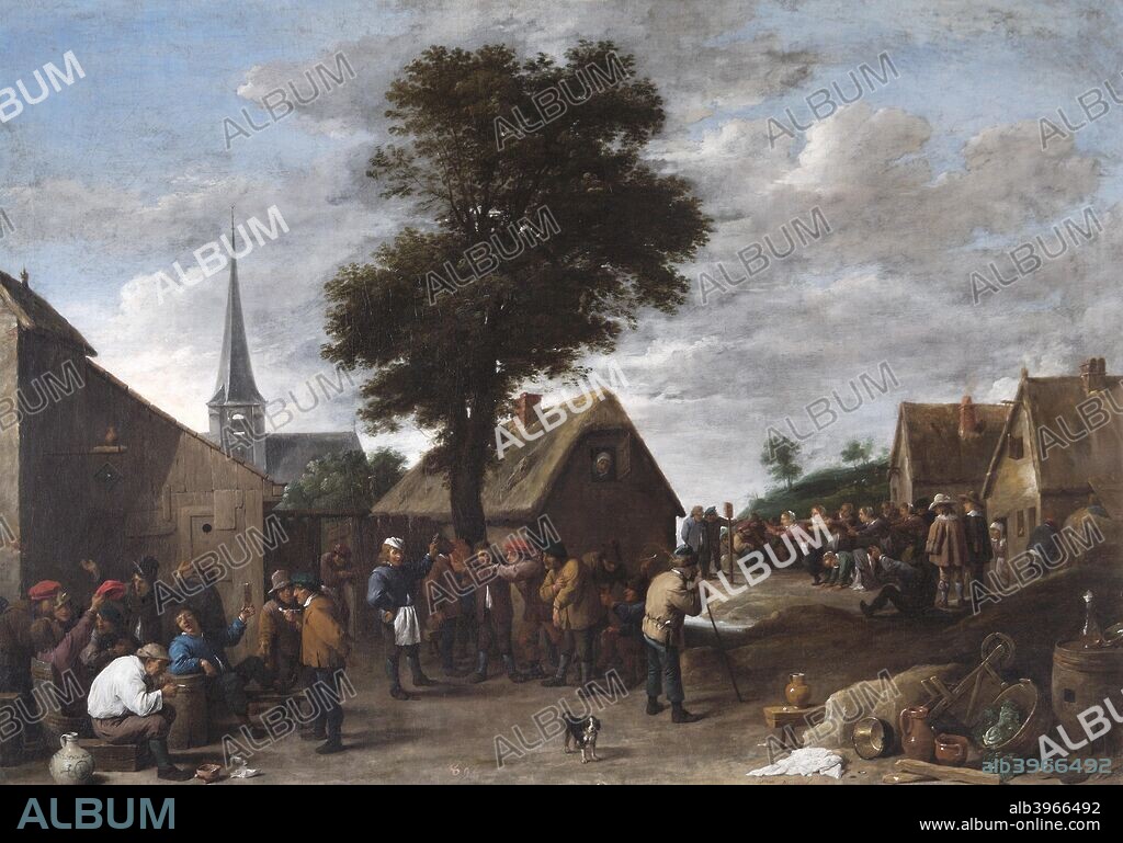 'A Flemish Village Festival', 17th century. Painting in Apsley House, London.