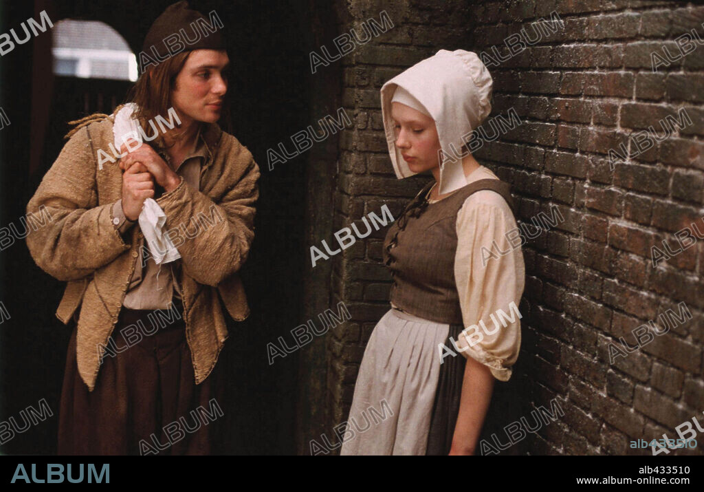 CILLIAN MURPHY und SCARLETT JOHANSSON in GIRL WITH A PEARL EARRING, 2003, unter der Regie von PETER WEBBER. Copyright LIONS GATE FILMS.
