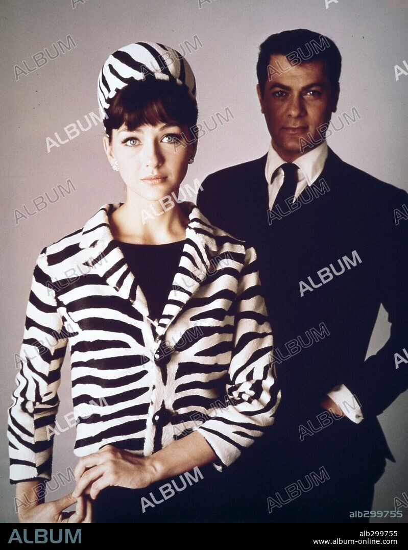 CHRISTINE KAUFMANN und TONY CURTIS in WILD AND WONDERFUL, 1964, unter der Regie von MICHAEL ANDERSON. Copyright UNIVERSAL PICTURES.