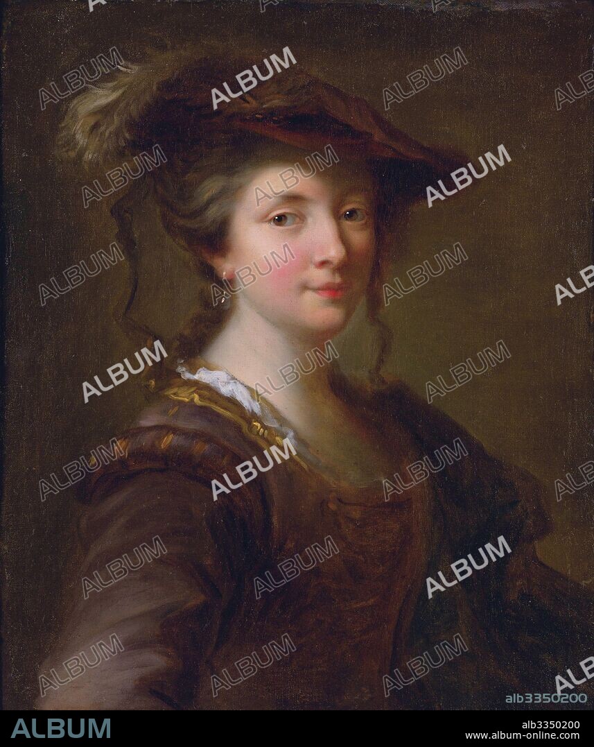ALEXIS GRIMOU. Louise Julie de Mailly-Nesle, Comtesse de Mailly (1710-1751).
