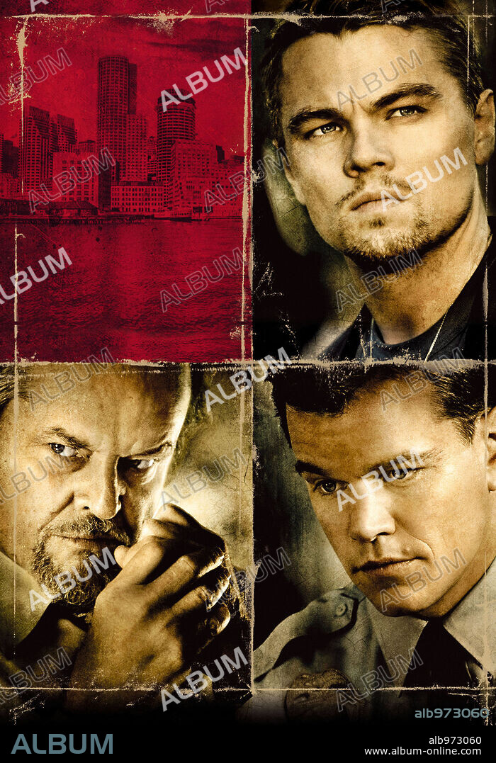 Poster de INFILTRADOS, 2006 (THE DEPARTED), dirigida por MARTIN SCORSESE. Copyright WARNER BROS PICTURES/VERTIGO ENTERTAINMENT/INITIAL ENTERTAIN.