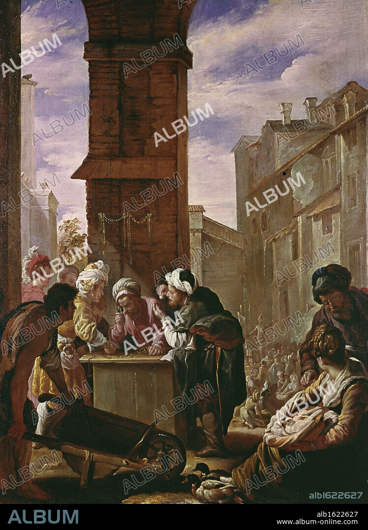 The Pearl of Great Price   Domenico Fetti (ca.1589-1623 Italian)    Nelson-Atkins Museum of Art, Kansas City, Missouri, USA.