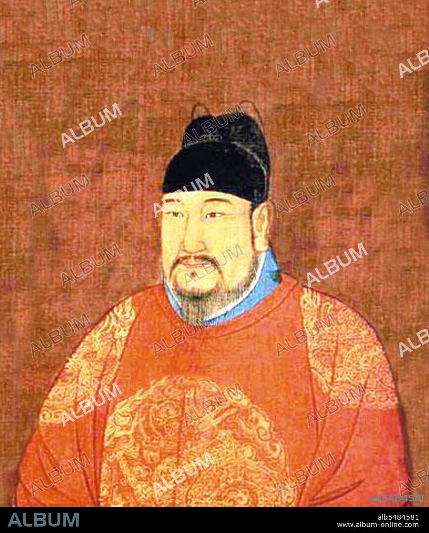 Emperor Hongxi, 4th ruler of the Ming Dynasty (r. 1424-1425). Personal Name: Zhu Gaochi, Zhu Gaochì. Posthumous Name: Zhaodii, Zhaodì. Temple Name: Renzong, Rénzong. Reign Name: Ming Hongxi, Ming Hóngxi. The Hongxi Emperor was the fourth emperor of the Ming dynasty in China. He succeeded his father, Yongle, in 1424. His era name means 'Vastly Bright'. As Yongle's eldest son, Zhu Gaozhi was born August 16, 1378 and was educated by prominent Confucian tutors. He often acted as regent at Nanjing or at Beijing during his father's northern military campaigns. Zhu Gaozhi, as soon as he became Emperor Hongxi in September 1424, canceled Zheng He's maritime expeditions permanently and abolished the frontier trade of tea for horses as well as missions for gold and pearls to Yunnan and Vietnam. Emperor Hongxi ordered that the capital be moved back to Nanjing from Beijing (which had been made the capital by the Yongle Emperor in 1421). However he died, probably of a heart attack, a month later in May 1425. His son had been declared heir apparent and became the Xuande Emperor at age 26. Although Hongxi had a short reign, he is credited with reforms that made lasting improvements, and his liberal policies were continued by his son.