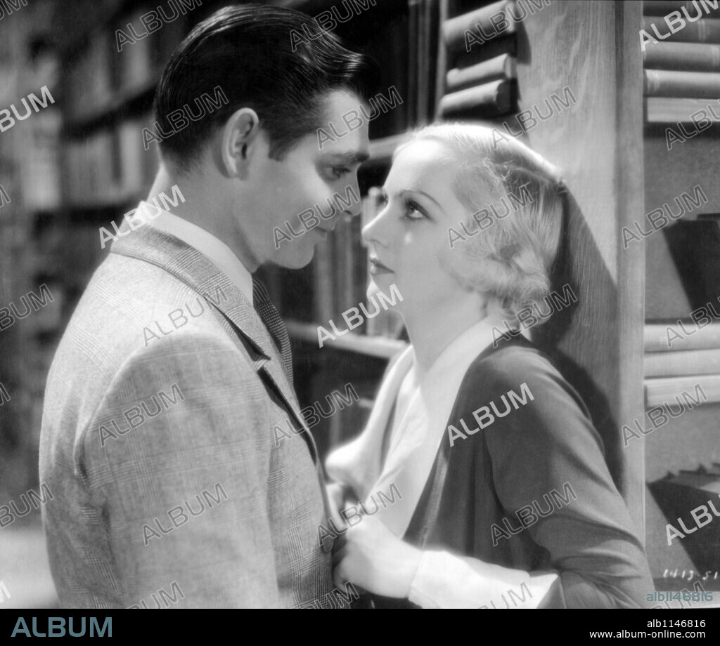 CAROLE LOMBARD and CLARK GABLE in NO MAN OF HER OWN, 1932, directed by WESLEY RUGGLES. Copyright PARAMOUNT PICTURES.