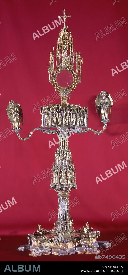 OLCINA JUAN DE. COPON OSTENSORIO S XV-ANVERSO.