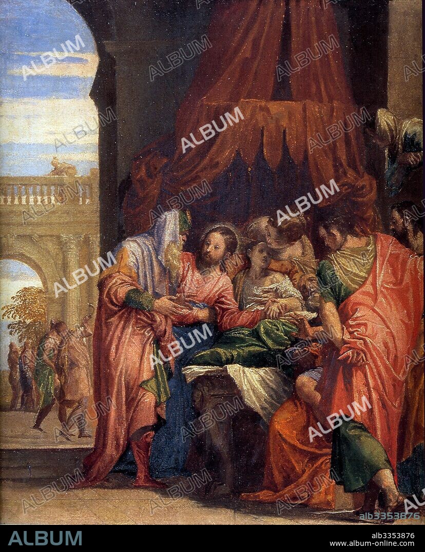 PAOLO VERONESE. Raising of Jairus' Daughter.