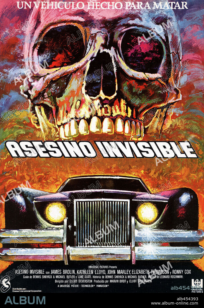 Poster of THE CAR, 1977, directed by ELLIOT SILVERSTEIN. Copyright UNIVERSAL PICTURES.