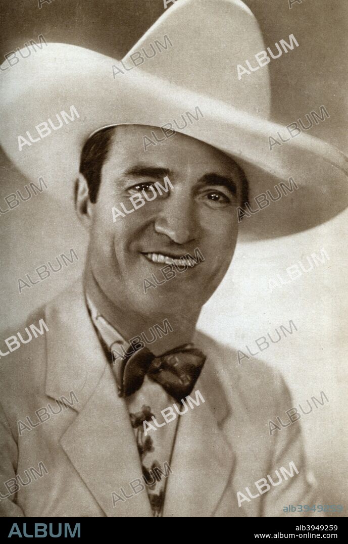 Tom Mix, American film actor, 1933. Mix (1880-1940) was the star of many early Western films. He made a reported 336 features between 1910 and 1935, all but 9 of them silent. In the process he became Hollywood's first big Western superstar.