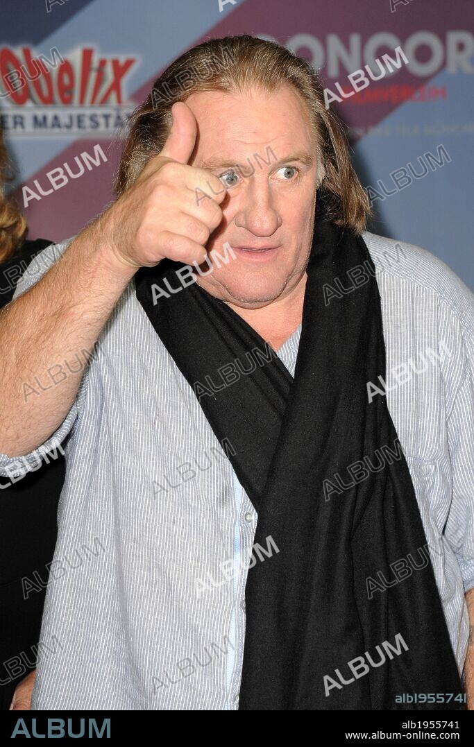 Oct. 1, 2012 - Berlin, Berlin, Germany - Gerard Depardieu. Photocall 'ASTERIX & OBELIX - Im Auftrag Ihrer Majestaet' im Hotel de Rome. Berlin 01.10.2012. 01/10/2012