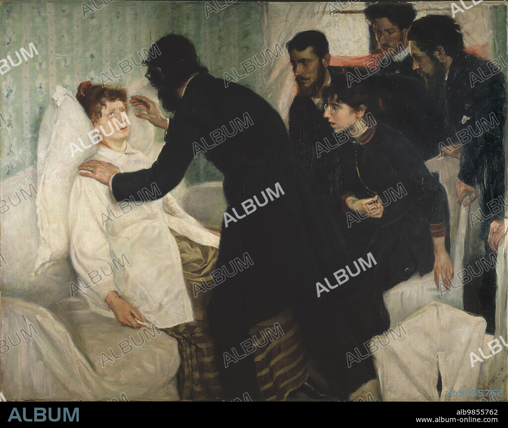 SVEN RICHARD BERGH. Hypnotic Séance, 1887.