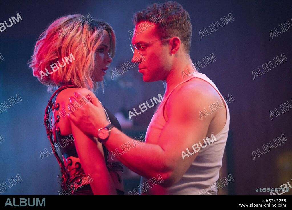JAI COURTNEY und KATE BECKINSALE in JOLT, 2021, unter der Regie von TANYA WEXLER. Copyright MILLENNIUM FILMS.