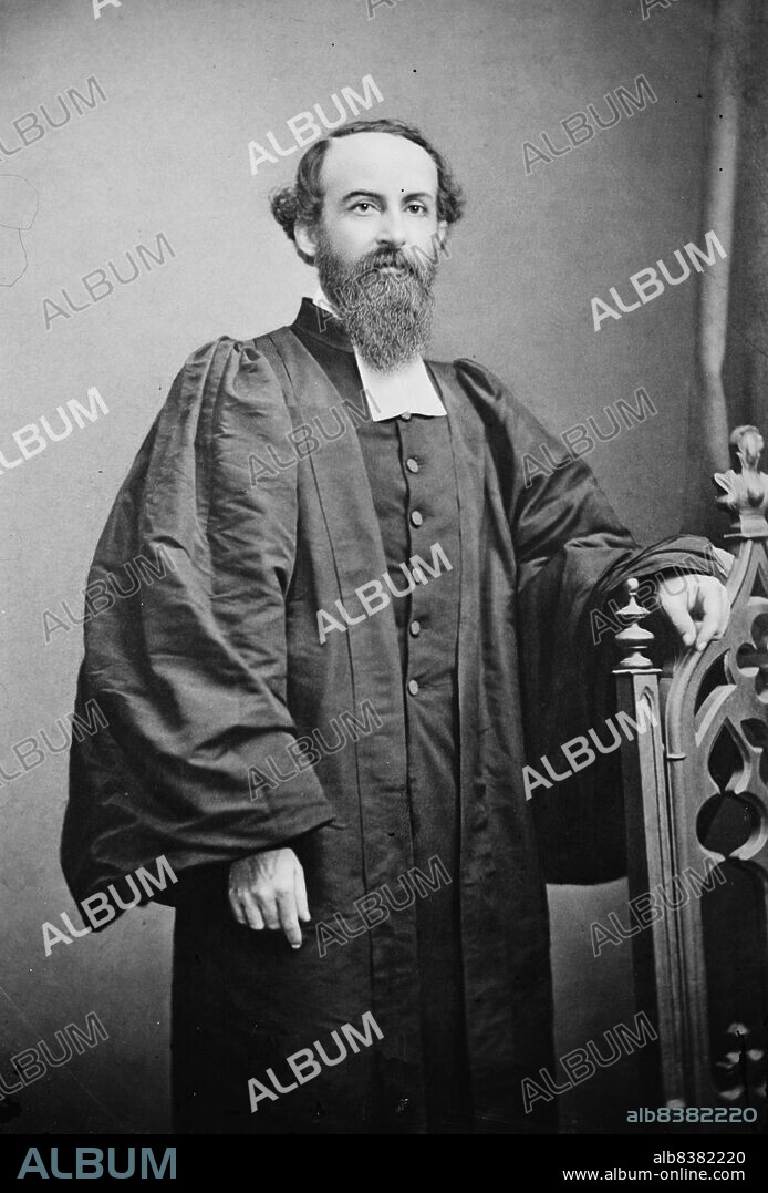 Rev. Quintard, between 1855 and 1865. [Physician and clergyman: bishop of the Episcopal Diocese of Tennessee; first Vice-Chancellor of the University of the South]. Charles Todd Quintard.